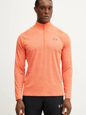 Under Armour bluza treningowa Tech Textured kolor pomarańczowy wzorzysta 1382797