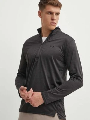 Under Armour bluza treningowa Tech Vent kolor brązowy melanżowa