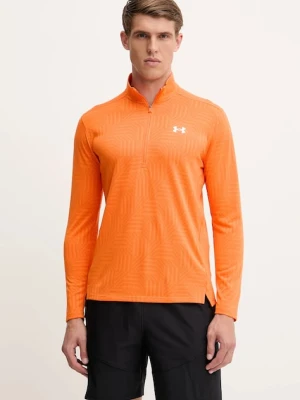 Under Armour bluza treningowa UA Tech Geotessa kolor pomarańczowy wzorzysta 1385260