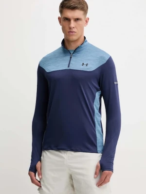 Under Armour bluza treningowa UA Tech Utility męska kolor granatowy z nadrukiem 6004963