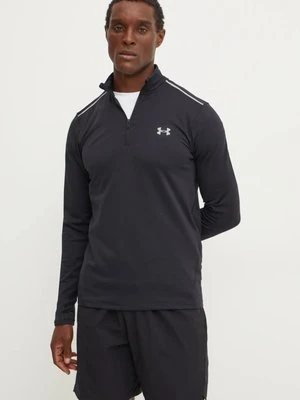 Under Armour bluza treningowa Vanish Cold Weather kolor czarny gładka 1387793