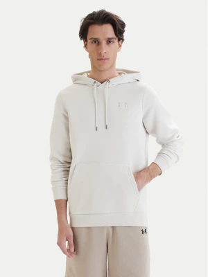 Under Armour Bluza Ua Essential 1373880 Écru Regular Fit Kremowy