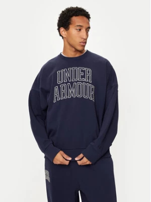Under Armour Bluza UA Icon 1386548 Granatowy Loose Fit