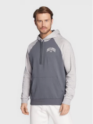 Under Armour Bluza Ua Rival 1373363 Szary Loose Fit