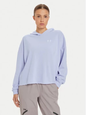 Under Armour Bluza Ua Rival 1382736 Fioletowy Loose Fit