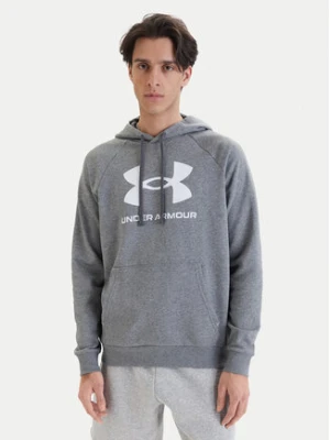 Under Armour Bluza Ua Rival Fleece Logo 1379758 Szary Loose Fit