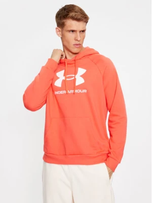 Under Armour Bluza Ua Rival Fleece Logo Hd 1379758 Czerwony Loose Fit