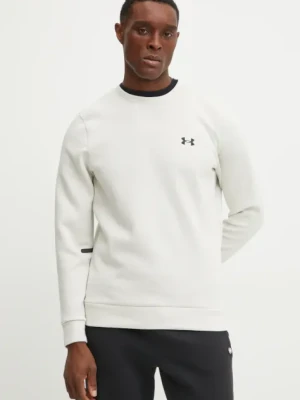 Under Armour bluza Unstoppable Fleece Crew męska kolor szary z nadrukiem 1389351