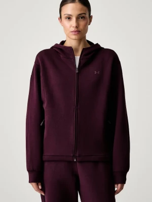 Under Armour bluza z kapturem damska Unstoppable bordowy