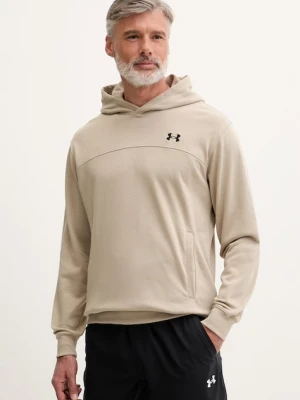 Under Armour bluza z kapturem męska z bawełną Rival LW Hoodie