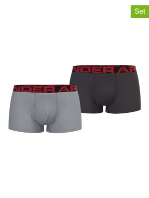 Under Armour Bokserki (2 pary) w kolorze szarym i antracytowym rozmiar: S