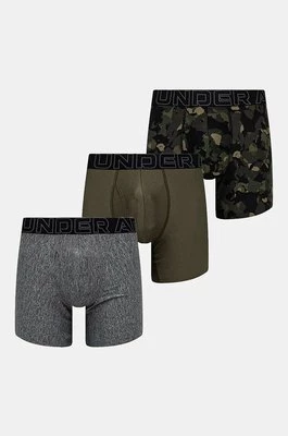 Under Armour bokserki 3-pack męskie kolor zielony 25UUSHJ193