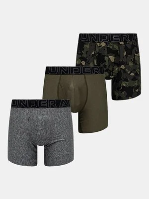 Under Armour bokserki 3-pack męskie kolor zielony 25UUSHJ193