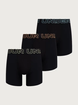Under Armour bokserki dopasowane męskie 3-pack czarny