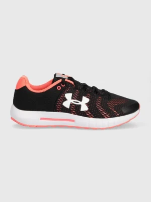 Under Armour buty do biegania Micro G Pursuit BP 3021969 kolor czarny na płaskim obcasie 3021969-601