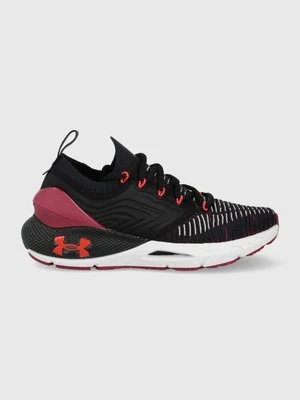 Under Armour buty do biegania Phantom 2 Intelliknit 3024155 kolor czarny na płaskim obcasie 3024155-601