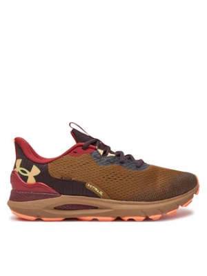 Under Armour Buty do biegania Ua U Sonic Trail 3027764-202 Brązowy