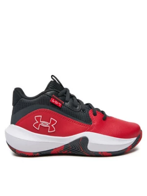 Under Armour Buty do koszykówki Grade School UA Lockdown 7 3028513 Czerwony