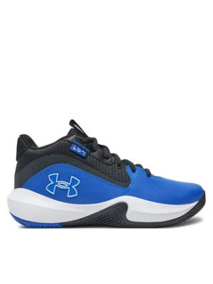 Under Armour Buty do koszykówki Ua Gs Lockdown 7 3028513-401 Niebieski