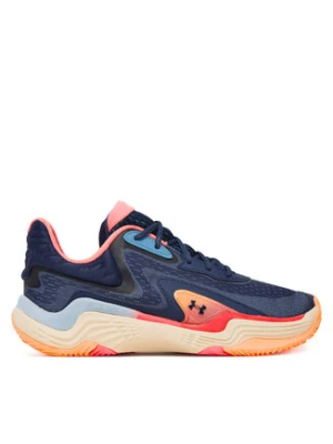 Under Armour Buty do koszykówki UA Spawn 7 3028461 Granatowy