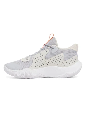Under Armour Buty "Jet '23" w kolorze białym do koszykówki rozmiar: 43