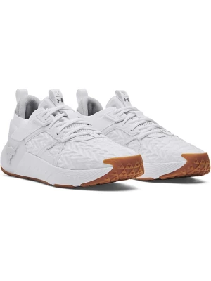 Under Armour Buty sportowe "Project Rock 6" w kolorze białym rozmiar: 41