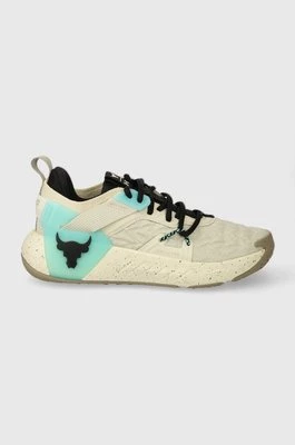 Under Armour buty treningowe Project Rock 6 kolor beżowy 3026535