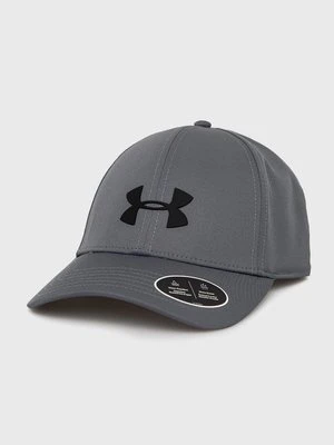 Under Armour czapka 1369781 kolor szary gładka 1369781-001