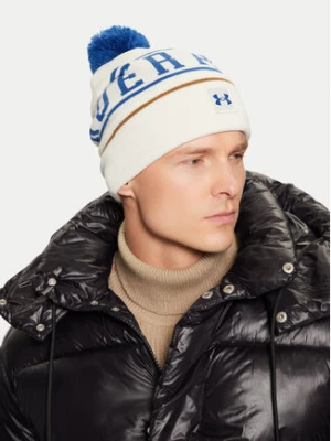 Under Armour Czapka M Halftime Pom Beanie 1386634-110 Biały