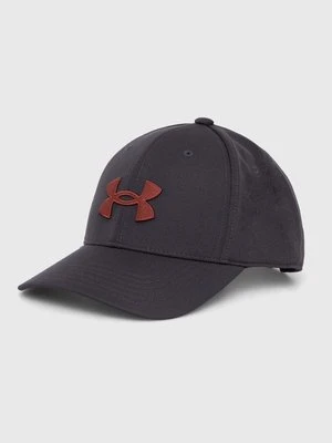 Under Armour czapka z daszkiem Blitzing kolor czarny z aplikacją 1376701