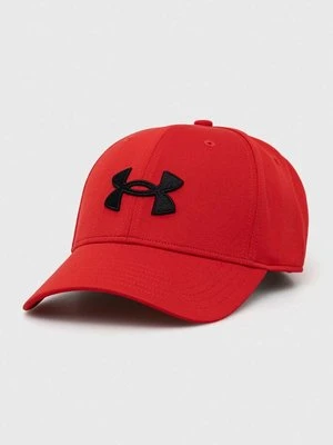 Under Armour czapka z daszkiem Blitzing kolor czerwony z aplikacją 1376701