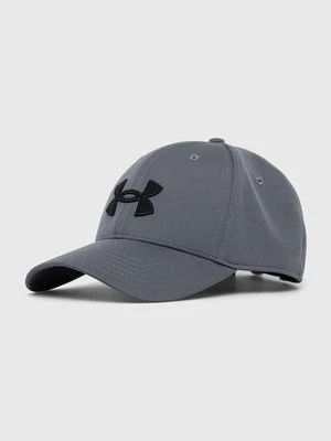 Under Armour czapka z daszkiem Blitzing kolor szary z aplikacją 1376701