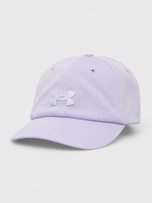 Under Armour czapka z daszkiem fioletowy