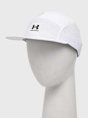 Under Armour czapka z daszkiem Iso-Chill Armourvent kolor biały z nadrukiem