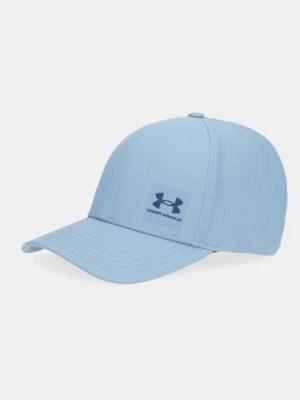 Under Armour czapka z daszkiem Iso Chill Armourvent kolor niebieski gładka