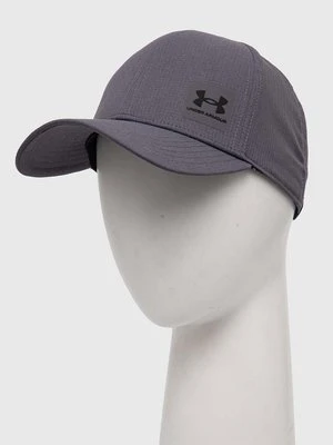 Under Armour czapka z daszkiem Iso Chill Armourvent kolor szary gładka