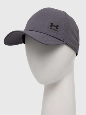 Under Armour czapka z daszkiem Iso Chill Armourvent kolor szary gładka