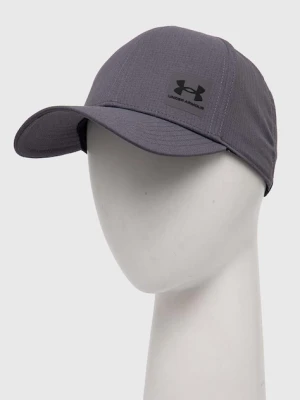 Under Armour czapka z daszkiem Iso Chill Armourvent kolor szary gładka