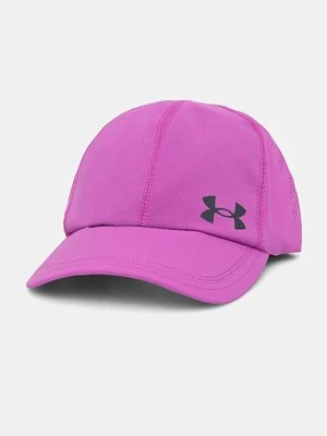 Under Armour czapka z daszkiem Iso Chill Launch kolor fioletowy wzorzysta