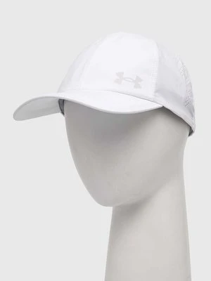 Under Armour czapka z daszkiem Iso Cill Launch kolor biały gładka