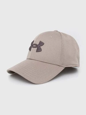 Under Armour czapka z daszkiem kolor beżowy z aplikacją 1376700