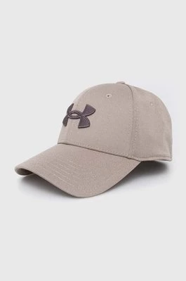 Under Armour czapka z daszkiem kolor beżowy z aplikacją 1376700