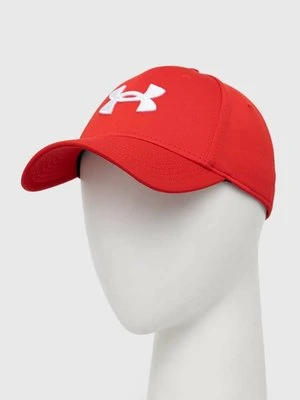 Under Armour czapka z daszkiem kolor bordowy z aplikacją 1376700