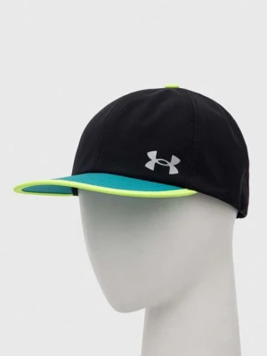 Under Armour czapka z daszkiem kolor czarny wzorzysta