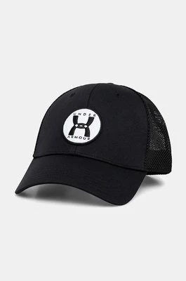 Under Armour czapka z daszkiem kolor czarny z aplikacją 1383441