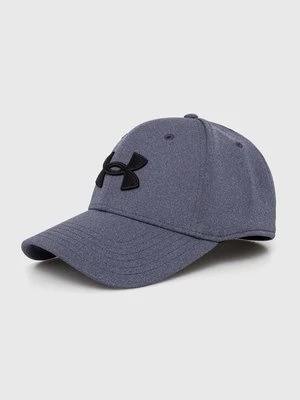 Under Armour czapka z daszkiem kolor niebieski z aplikacją 1376700