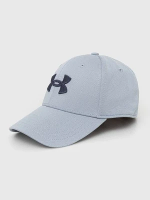 Under Armour czapka z daszkiem kolor niebieski z aplikacją 1376700