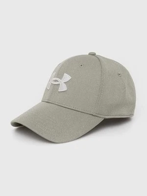 Under Armour czapka z daszkiem kolor zielony z aplikacją 1376700