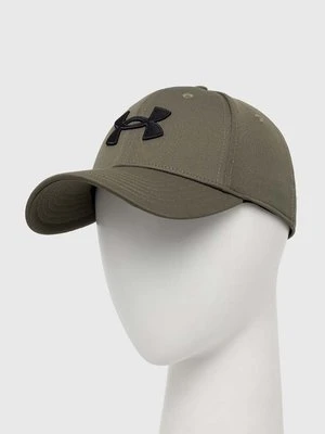 Under Armour czapka z daszkiem kolor zielony z aplikacją 1376700