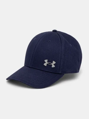 Under Armour czapka z daszkiem Sportstyle Metal kolor granatowy gładka 1389695